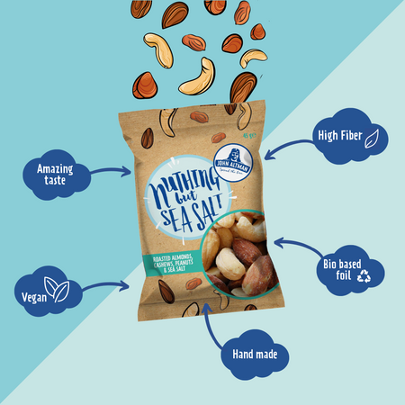 Mixed Nuts Sea Salt 45g