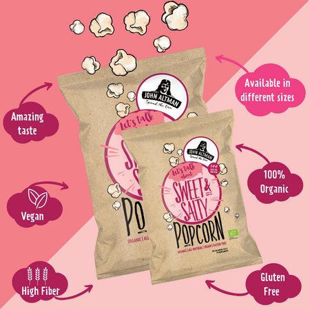 Organic Popcorn Sweet & Salty