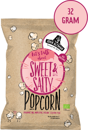 Økologisk Popcororn Sweet & Salty - John Altman