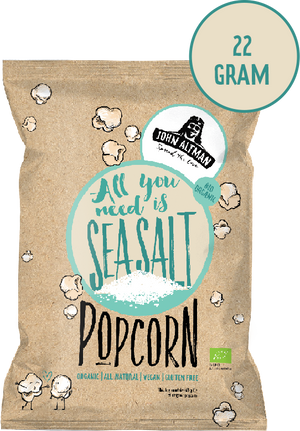 Økologisk popcorn havsalt – John Altman