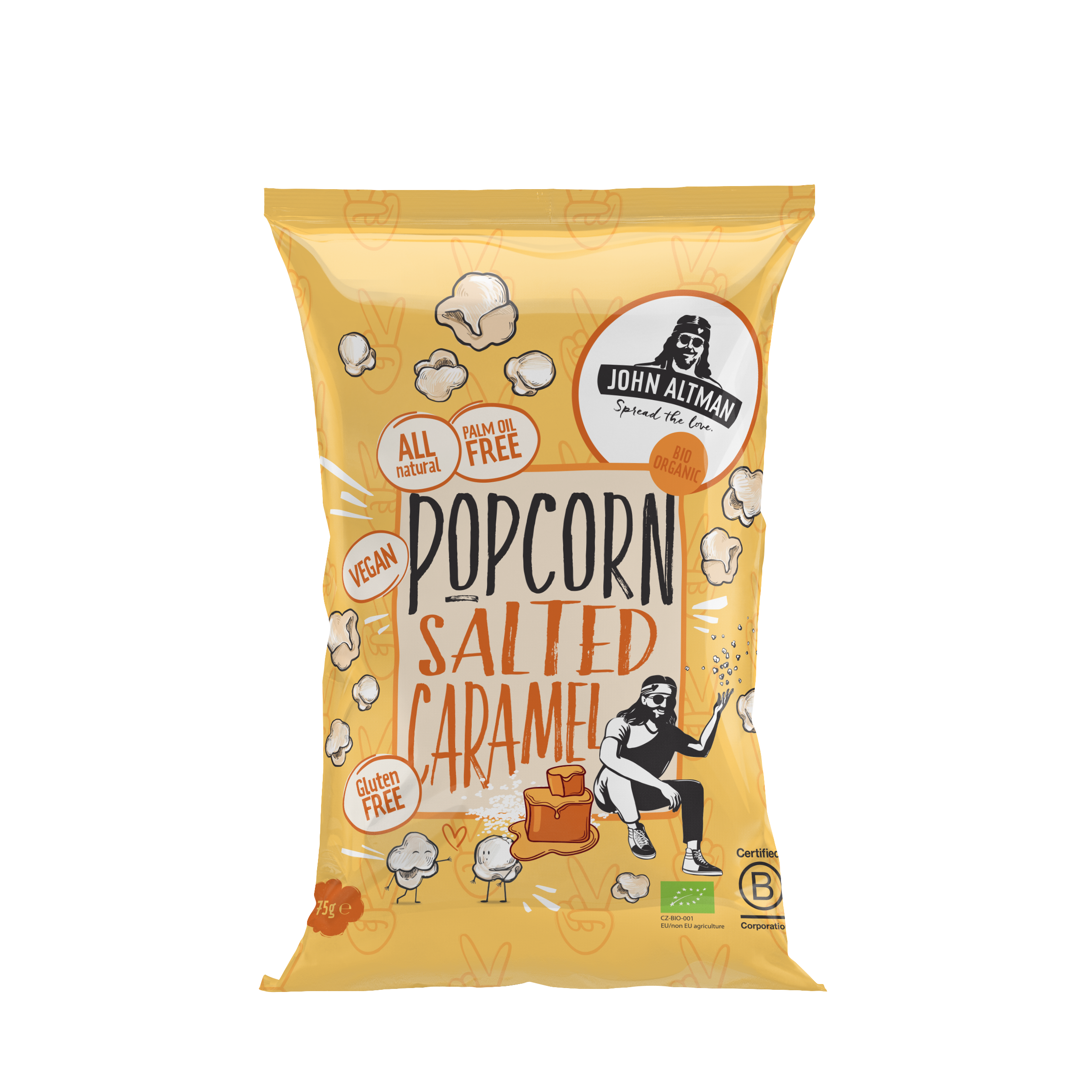 Popcorn Bio Caramel Salé 75g