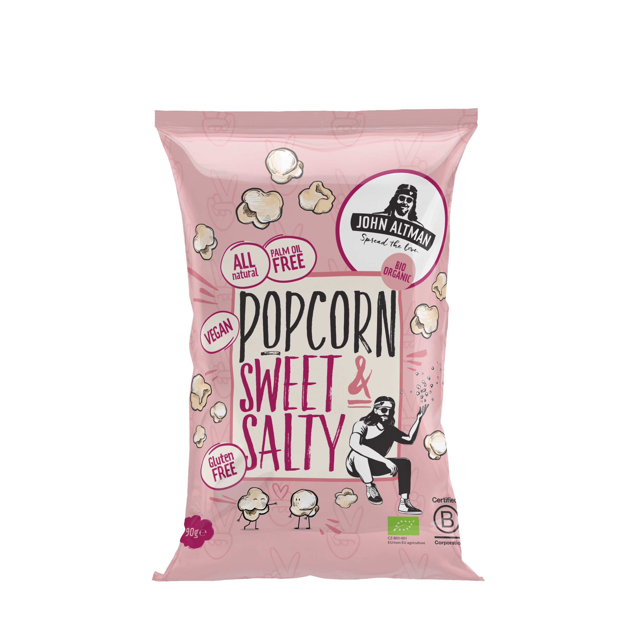 Popcorn Organic Sweet & Salty 90g