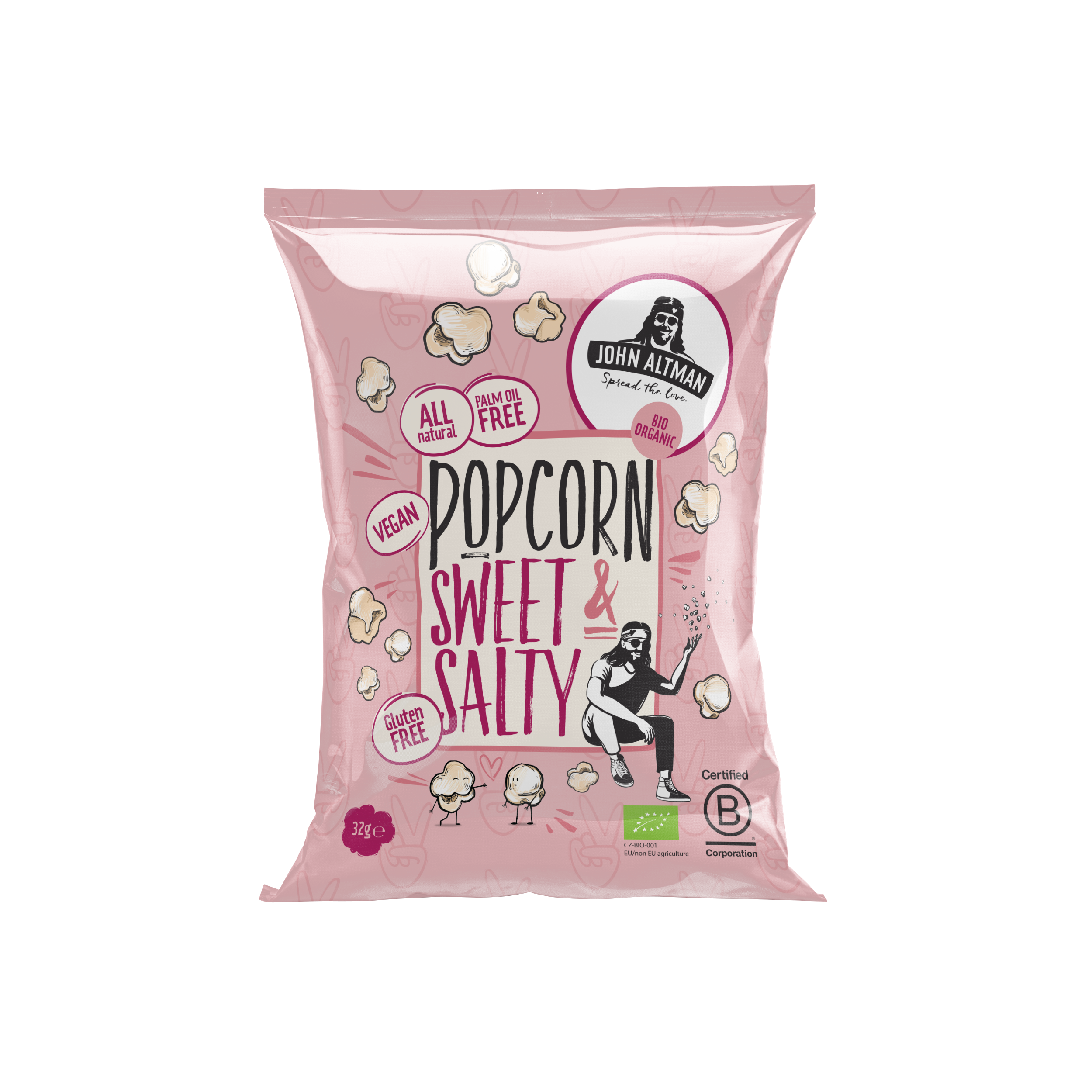 Popcorn Organic Sweet & Salty 32g