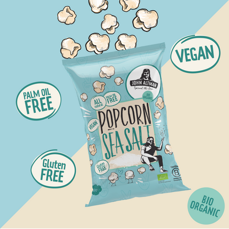 Popcorn Organic Sea Salt 60g