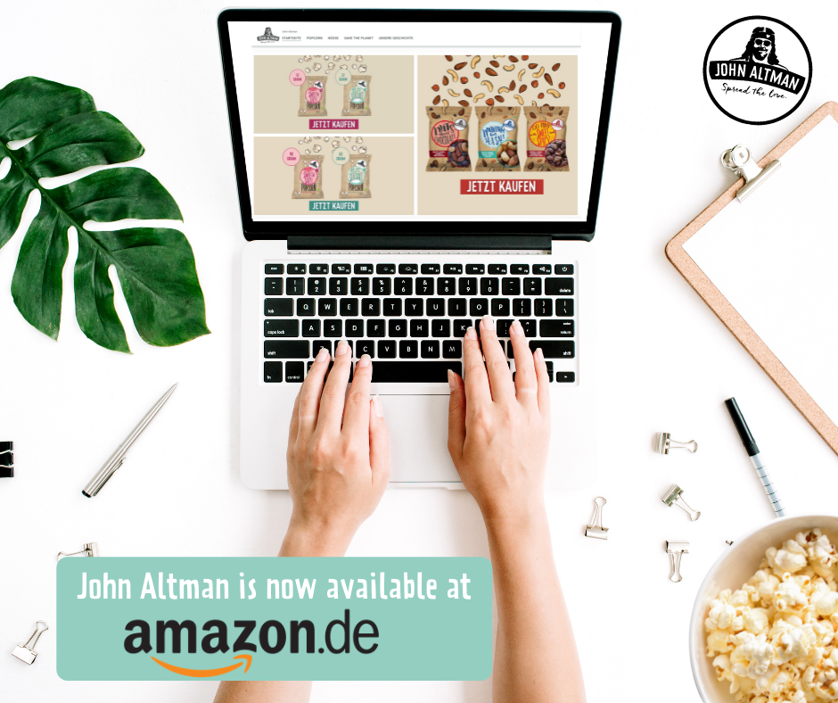 John Altman snacks nu verkrijgbaar via Amazon - John Altman