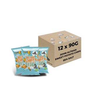 Organic Sweet Potato Chips Sea Salt 90g