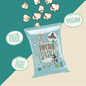 Organic Popcorn Sea Salt mini bags - John Altman