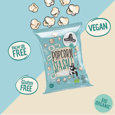Popcorn Organic Sea Salt 22g