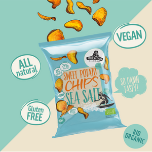 Organic Sweet Potato Chips Sea Salt 90g