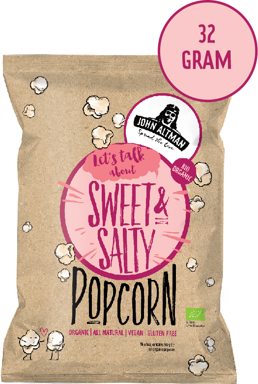 Organic Popcororn Sweet & Salty - John Altman