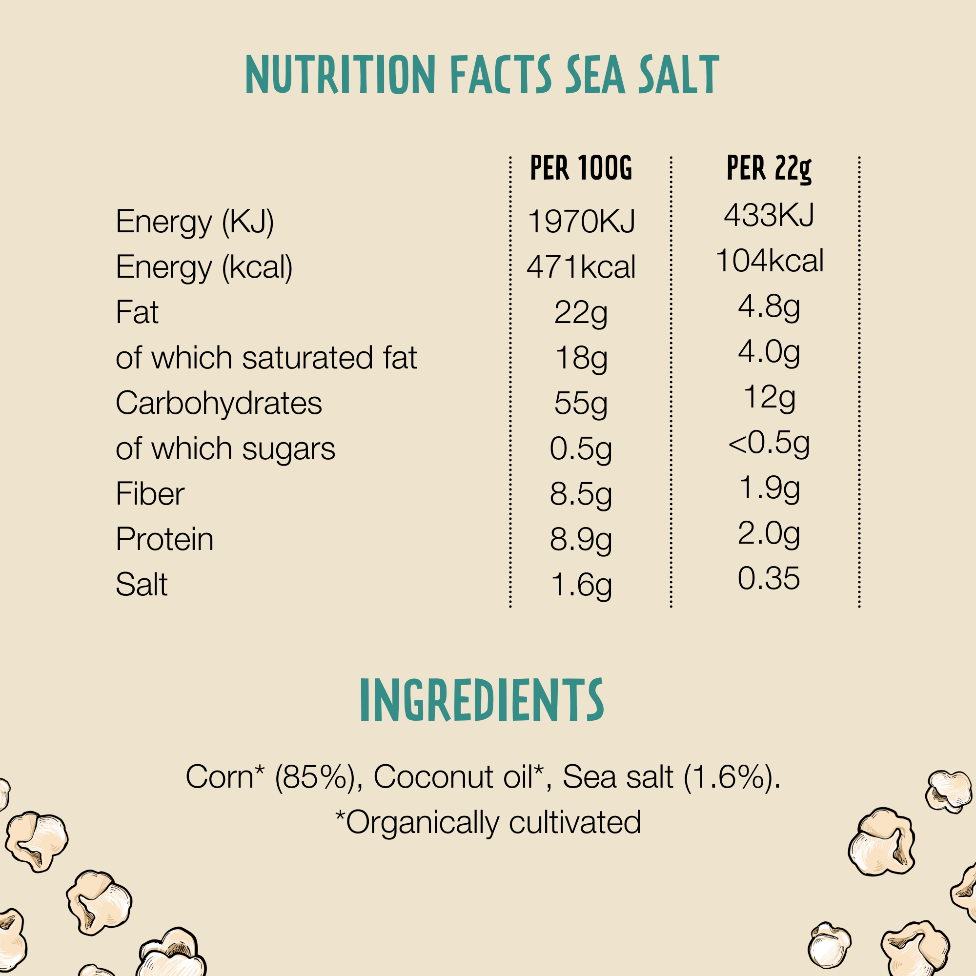 Sea Salt (22 gram, 8 zakjes) - John Altman