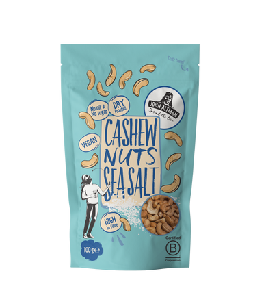 Dry Roasted Cashew Nuts Sea Salt 100g