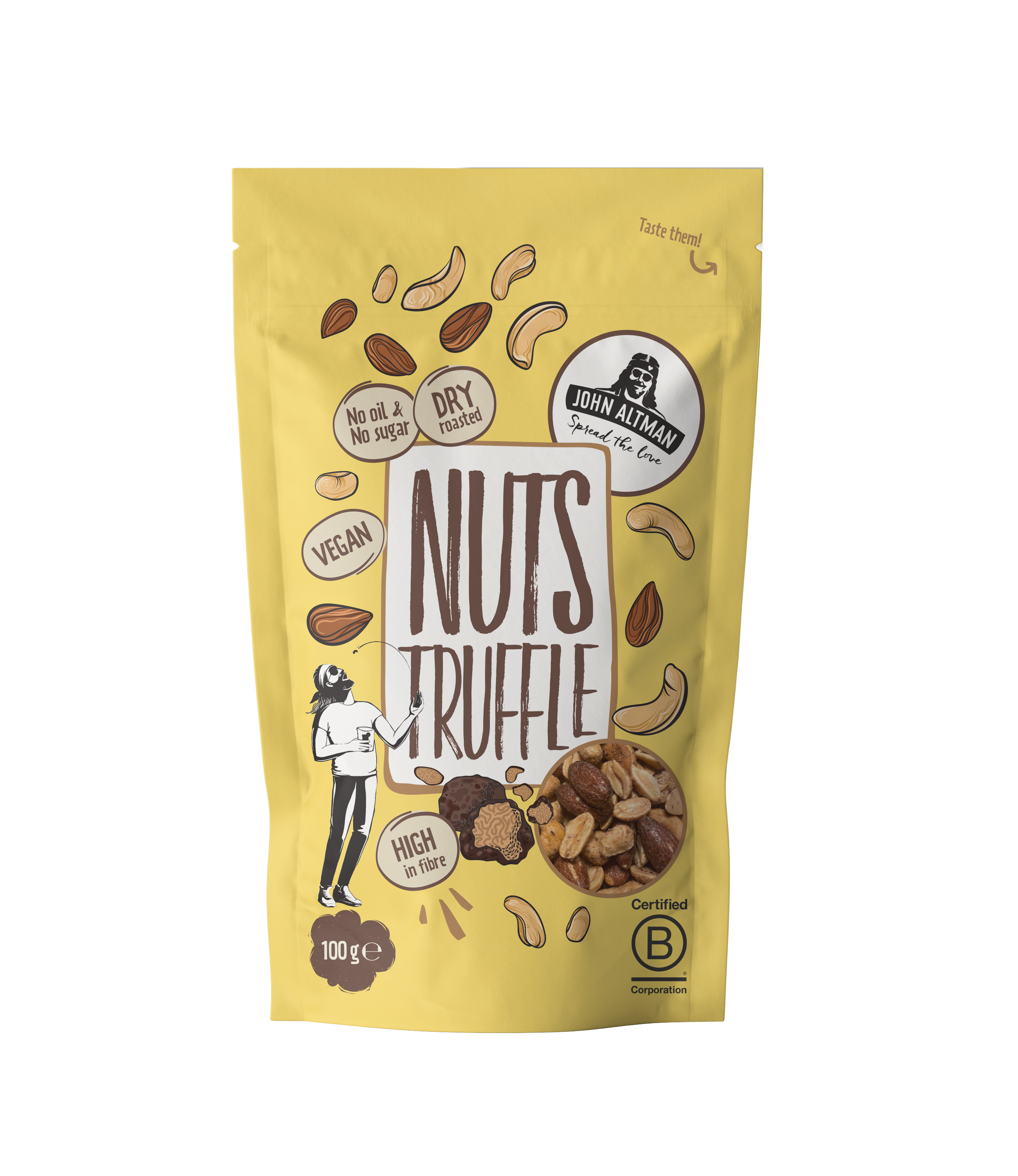 Dry roasted Nuts Truffle - John Altman